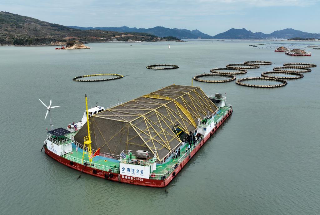 中国开发“海洋牧场” 深远海养殖水体超6500万m³‌