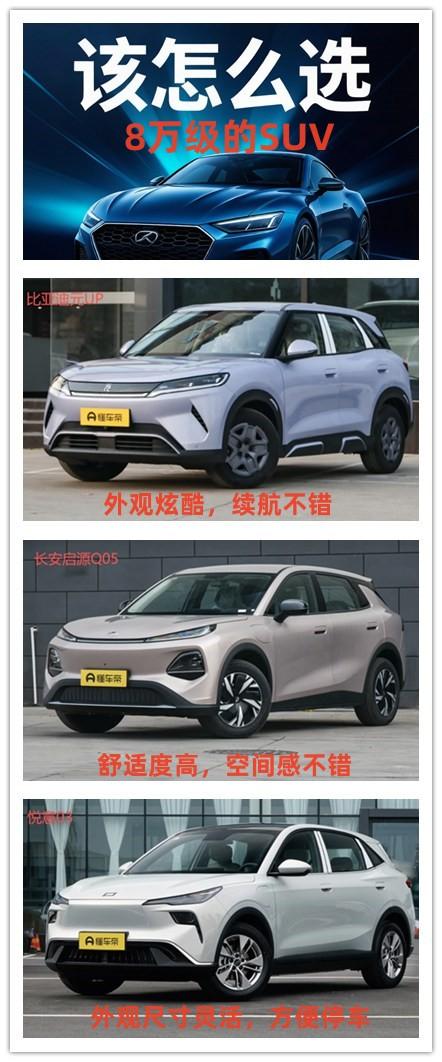 8万左右的SUV该如何推荐呢？今天同样选取几款热门型的SUV。第1款新车自然要