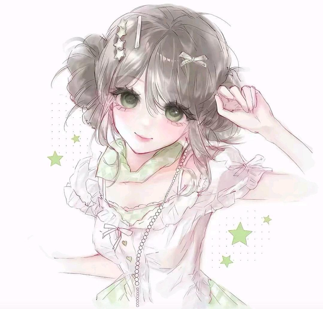绿色系动漫女生头像|唯美灵动动漫女头日漫头像丨动漫女头丨心动头像丨动漫女生头