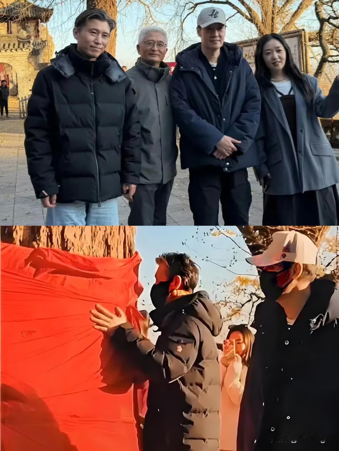 朱媛媛仅仅离世5个多月，丈夫辛柏青就带着一个十几岁的女孩和好朋友李乃文一起来