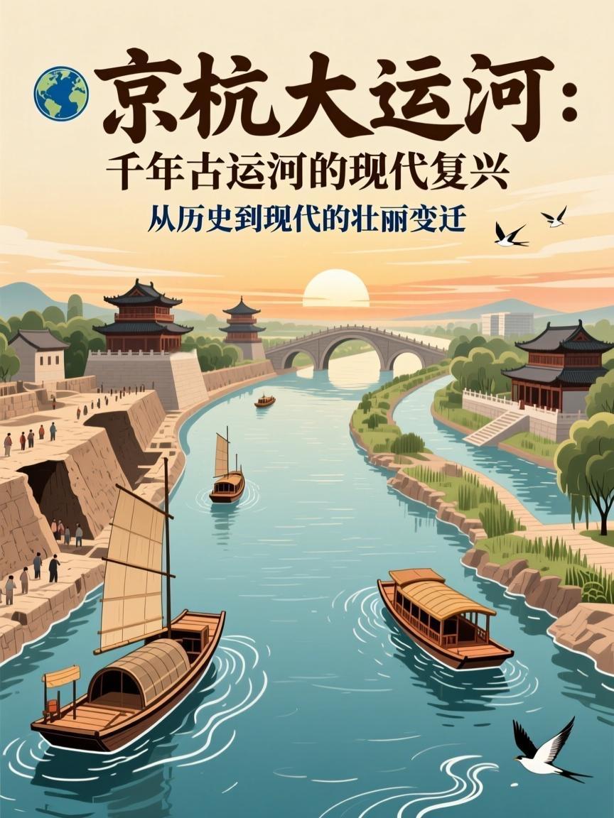 沉睡千年的京杭大运河济宁段，如今四招破局：铁水联运打通晋陕煤炭南下通道，全自动化