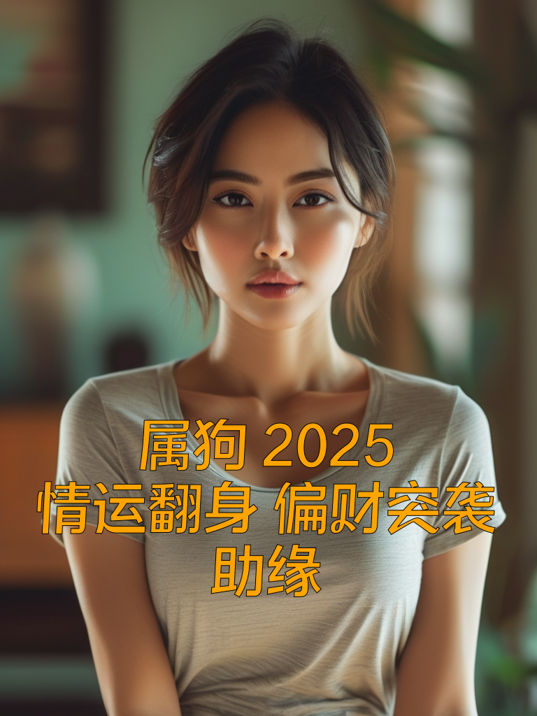 属狗2025：情运翻身，偏财突袭助缘