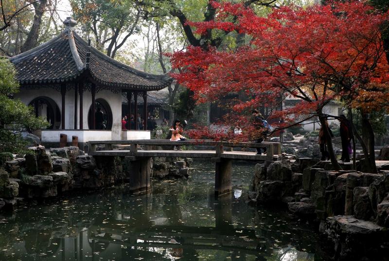 “上有天堂，下有苏杭”，苏州这座古城极具魅力。国庆假期前两天，打卡人数就超140