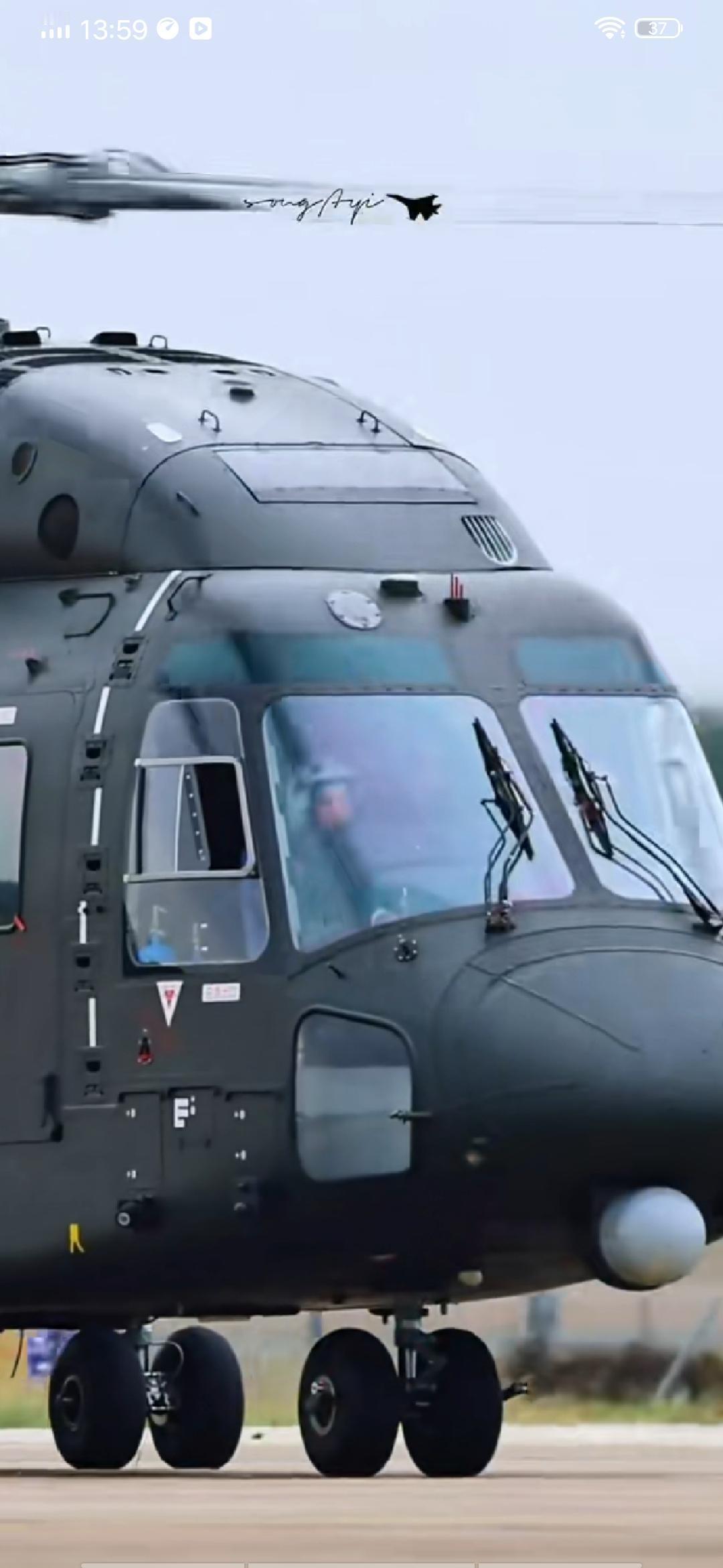 从一张高清照片，看我国新一代，直升机特点!直8G，全世界，唯一可飞越珠峰的直升