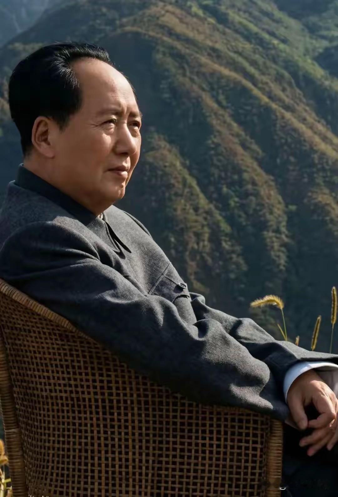 特别喜欢这一组毛主席照片