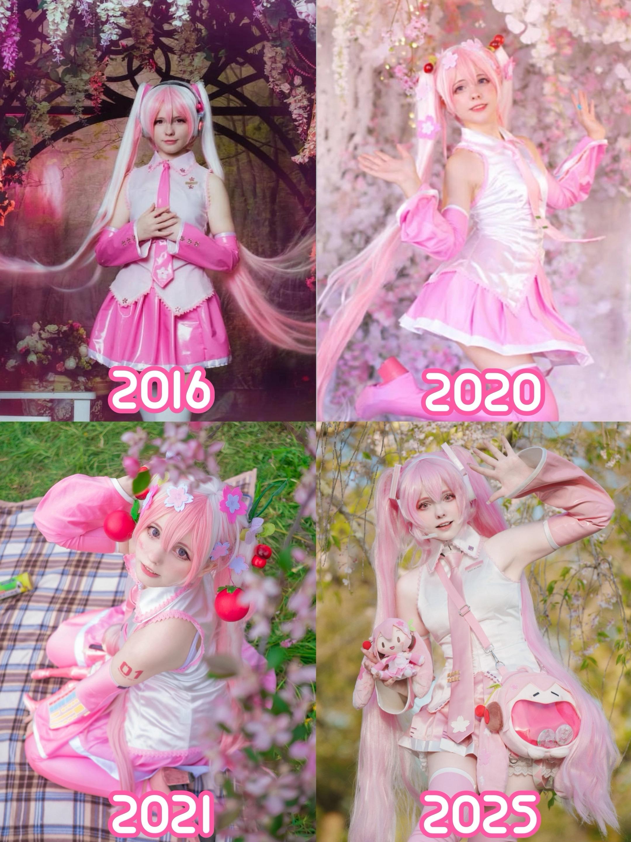 樱花初音2016-2025 cos🌸。