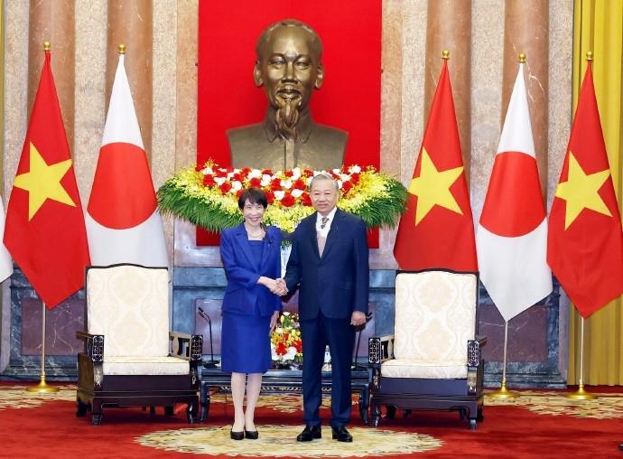 5月2日，日本首相高市早苗和苏林会晤！据悉，日本首相高市早苗是5月1日抵达越南