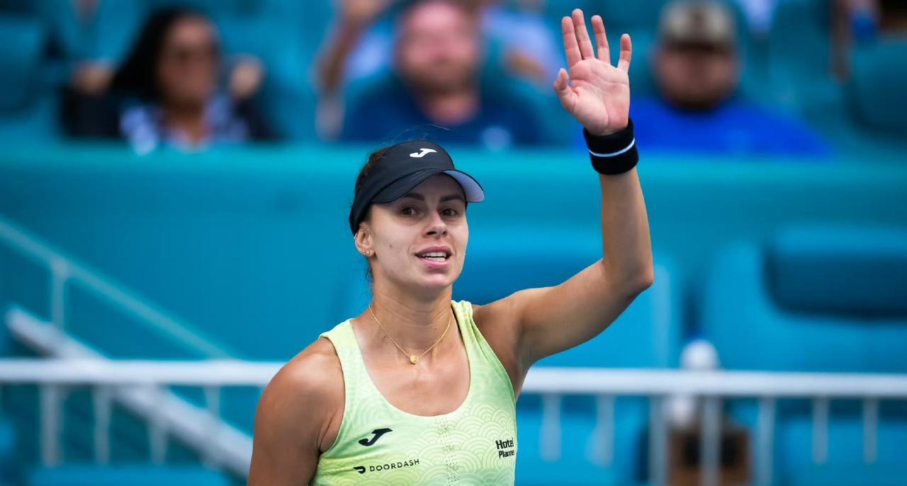 #WTA#华盛顿站首轮，8号种子里内特在首盘克服1-4落后，最终以7-56-