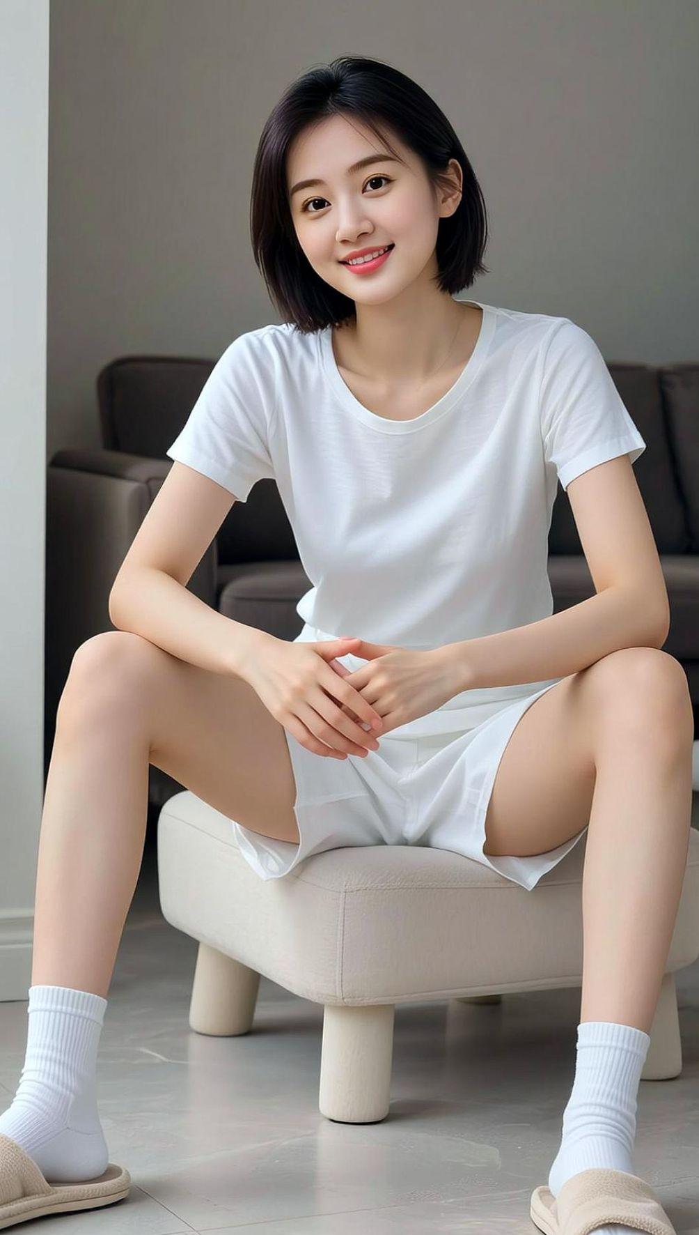 AI居家写真这样的身材你们打几分女人一定要活成自己喜欢的样子