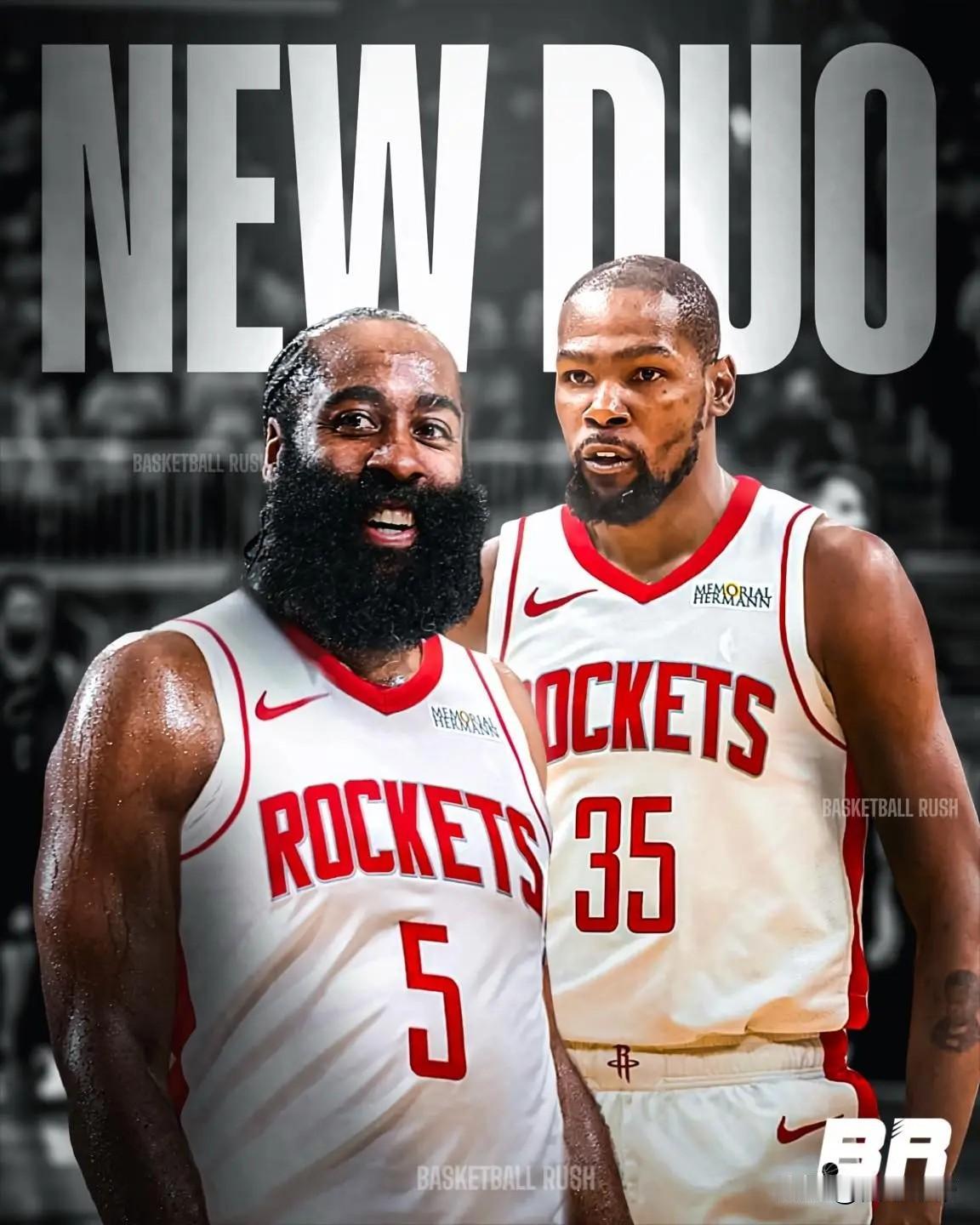 火箭夺冠就差哈登了，哈登要是重回火箭就太完美了!今天哈登突然向快船提出交易申