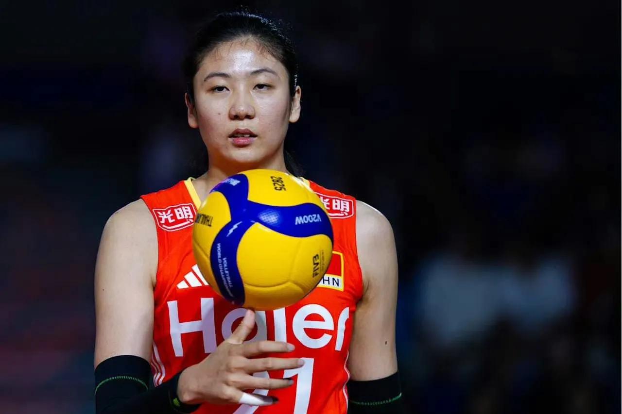 高意7分｜中国女排3-0多米尼加进攻：4分，7扣4中，0失误被拦。进攻成功率