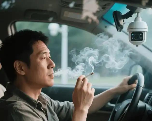 “护犊子！”浙江湖州，一女子坐顺风车，从湖州去杭州，司机突然点了根烟大模大样抽了