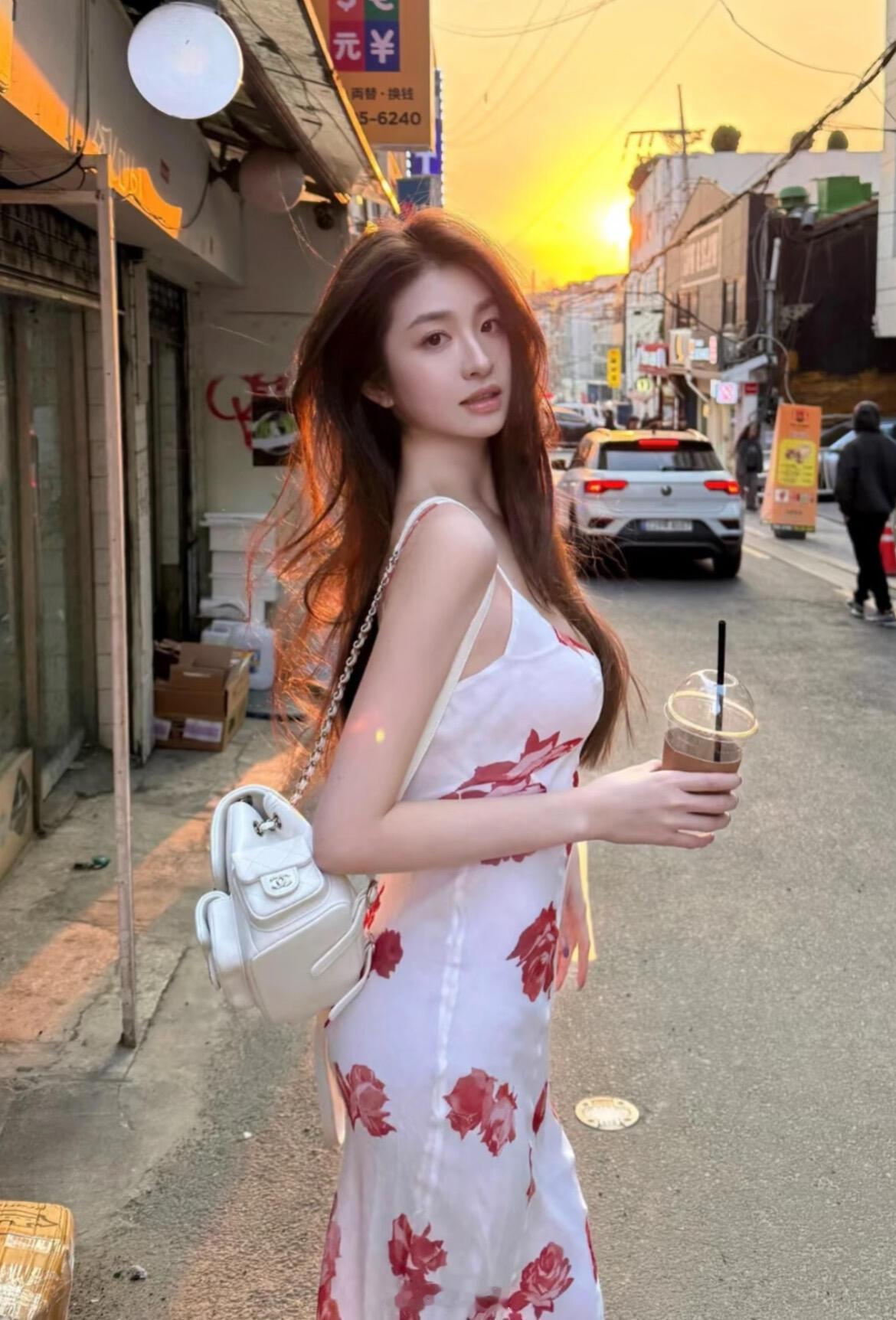 心动的信号徐如蓝心动粉色穿搭，甜到犯规徐如蓝‖心动的信号‖​​​