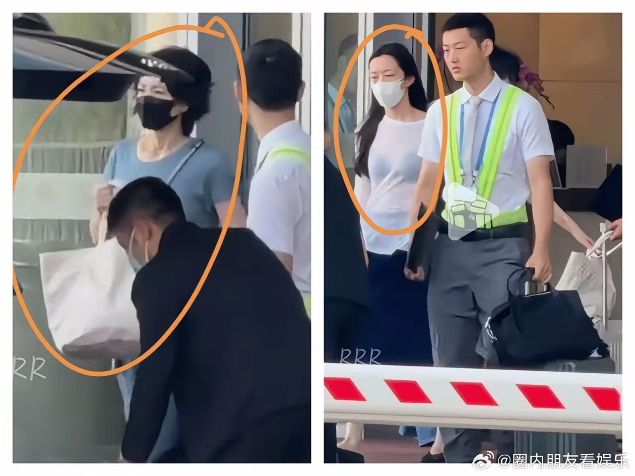 我宣布今天娱乐圈最让人破防的就是王菲和李嫣从云南返京，只有李嫣才能让王菲去拎包唉
