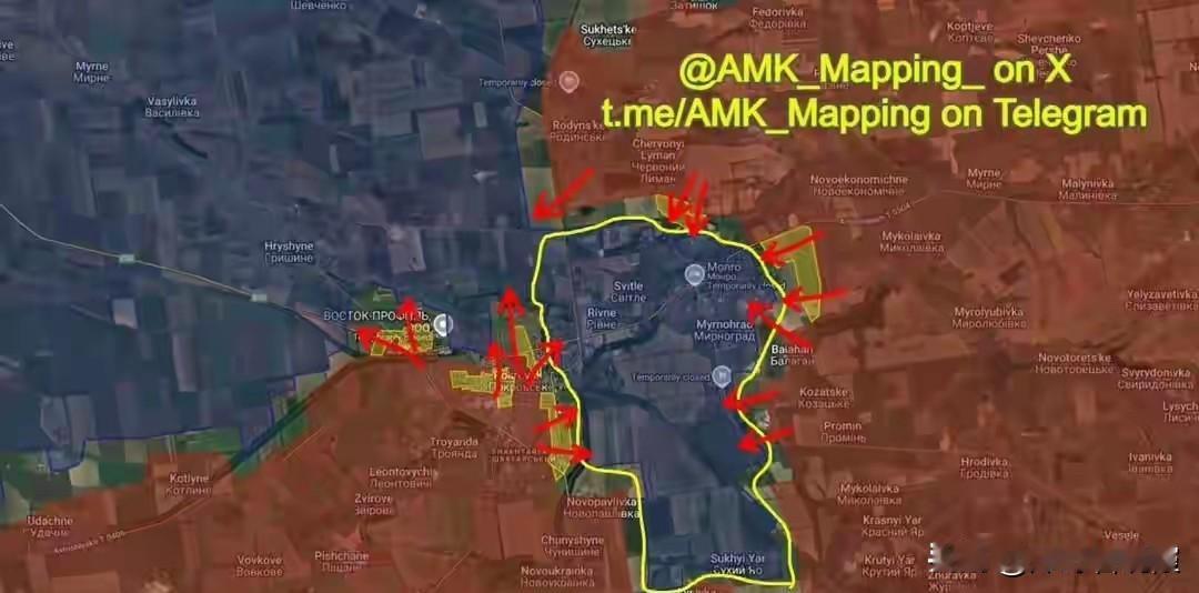 还剩最后900米!俄军迟迟不封闭红军城包围圈,因为一个重要考虑