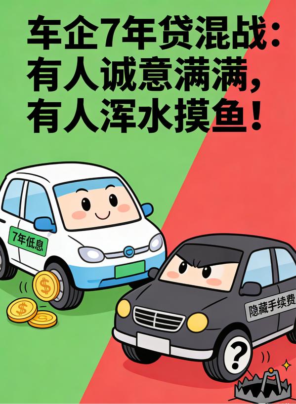 车企7年贷混战：特斯拉“掀桌子”，有人诚意满满，有人浑水摸鱼！年底购车潮，车企