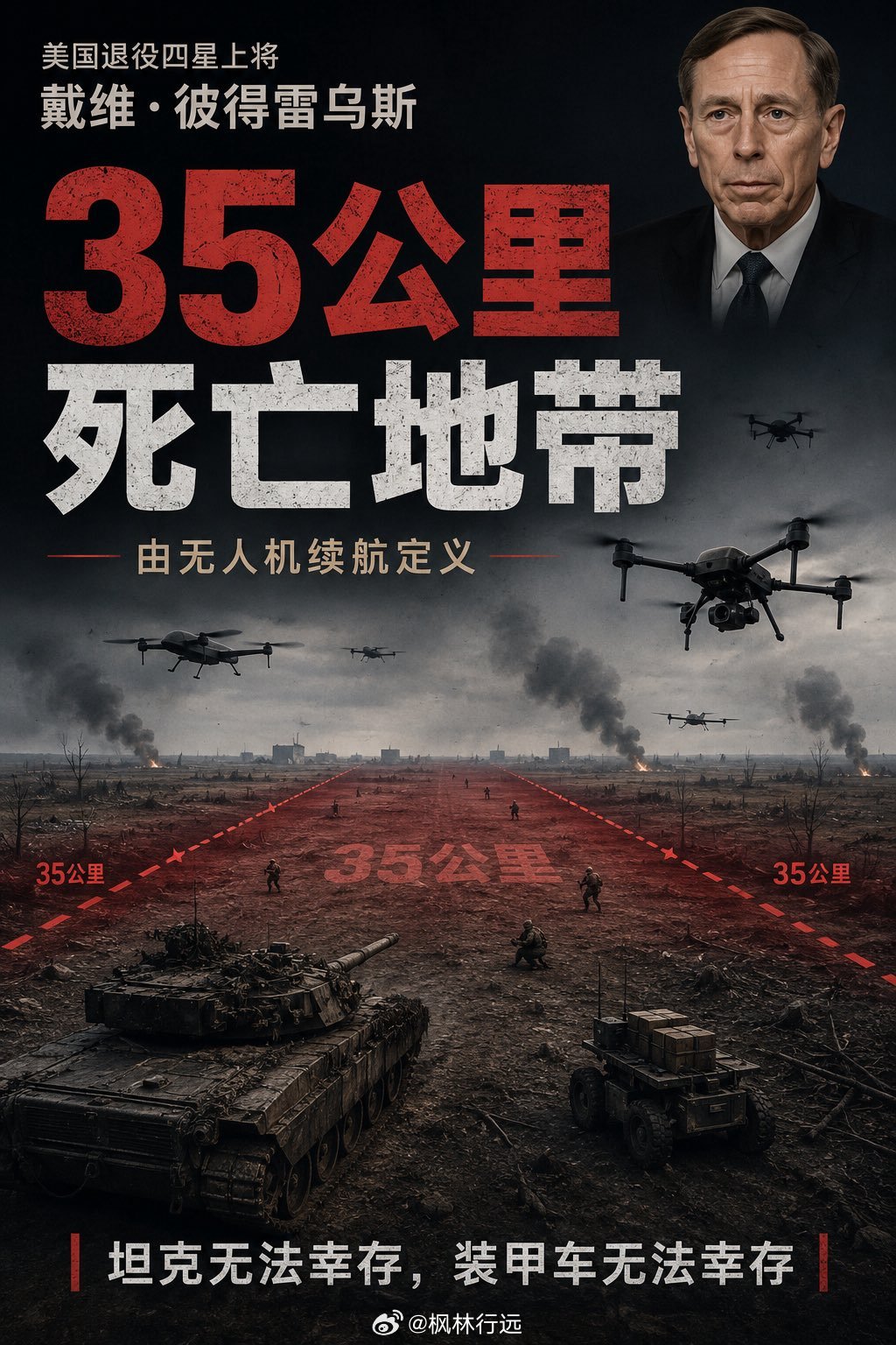 美国退役四星上将、前中央情报局（CIA）局长戴维·彼得雷乌斯（DavidPet