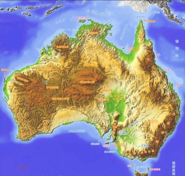 澳大利亚应该也很苦恼吧，自己独占一整块大陆，什么都不缺，要矿有矿，要草场有草场，
