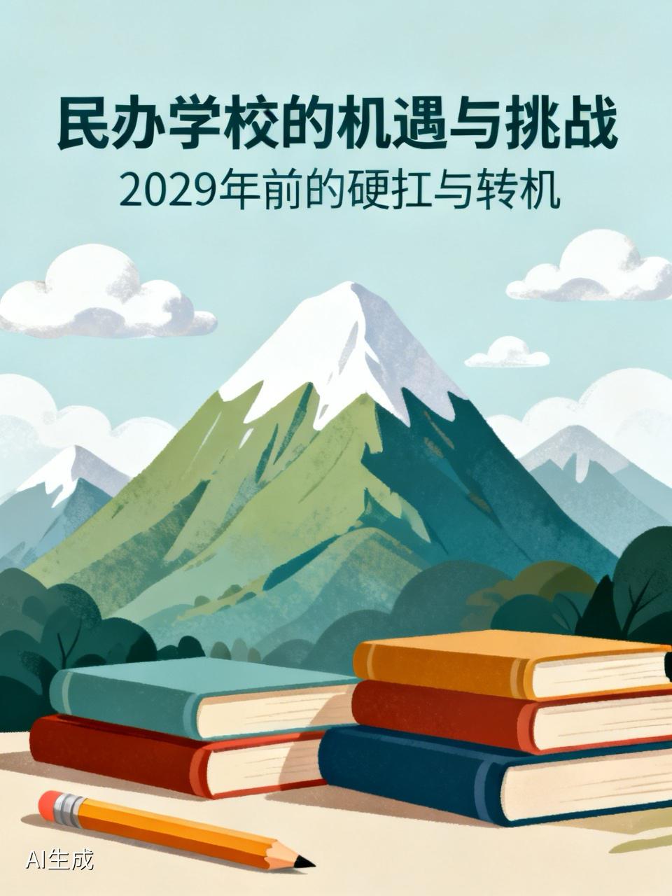 现在的民办学校，尤其是民办高中，日子很不好过。很多民办学校的老板，就担心学校哪
