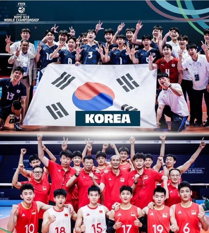#头号创作者激励计划#U19男排被韩国直落三局淘汰出世锦赛。没错，就是那支前