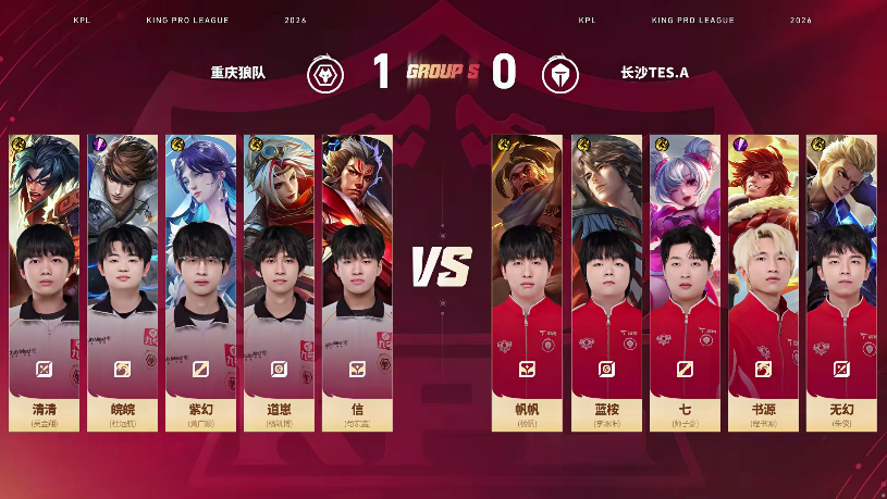 狼 2-0 TES: 皖清组合恐怖切入, 狼队一鼓作气拿到赛点