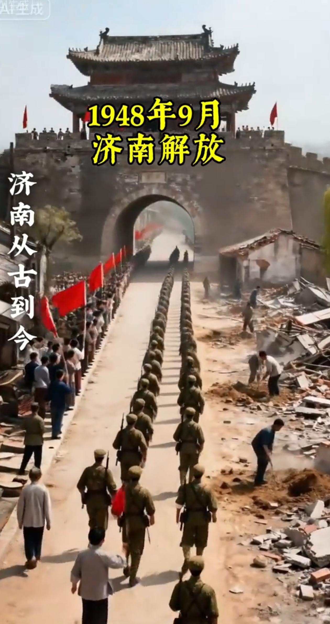 1948年9月济南解放