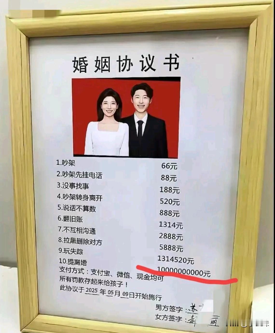 这哪是离婚协议啊这简直就是卖身契啊