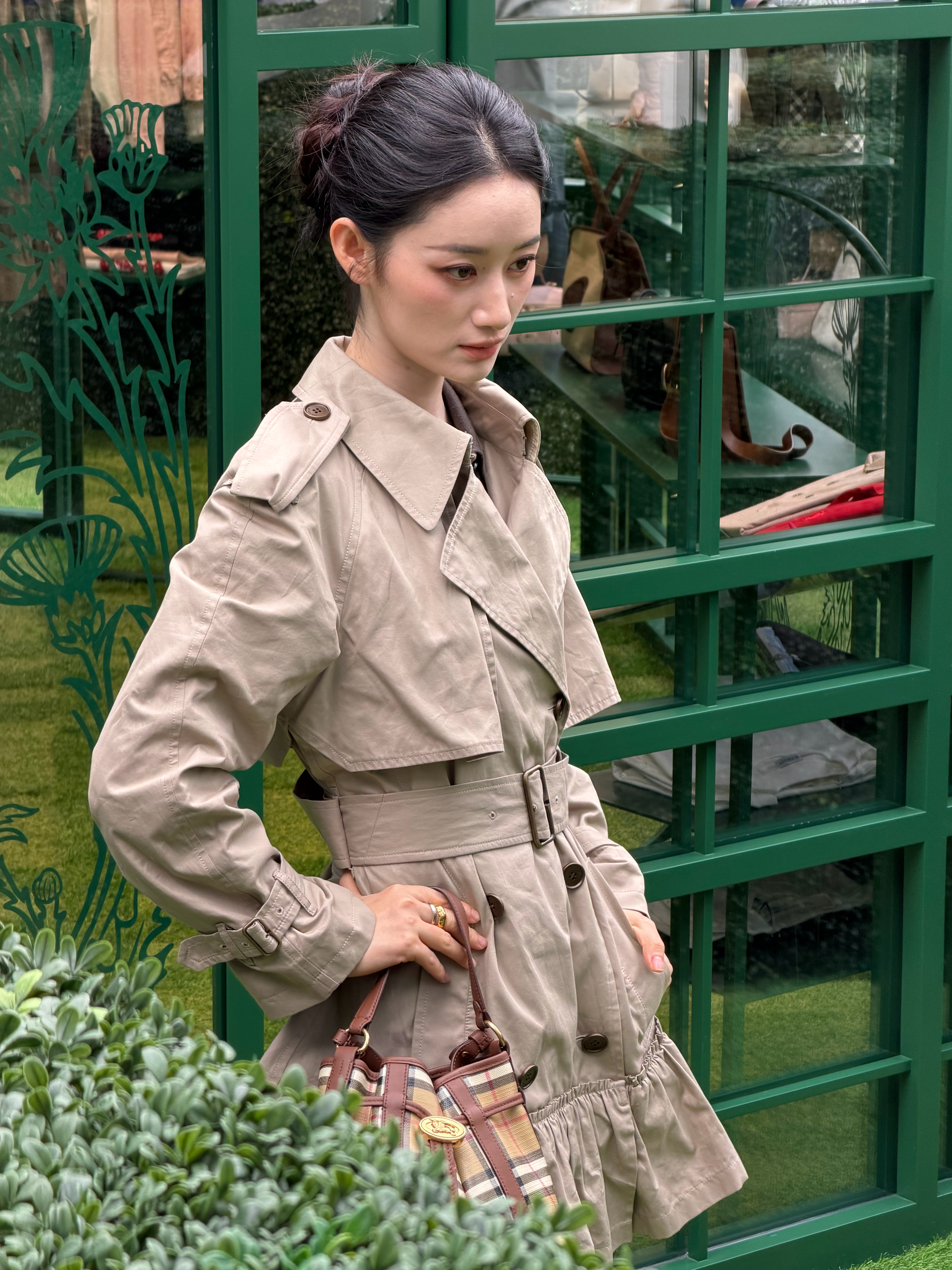 郭晓婷✖️Burberry郭晓婷生图英伦风