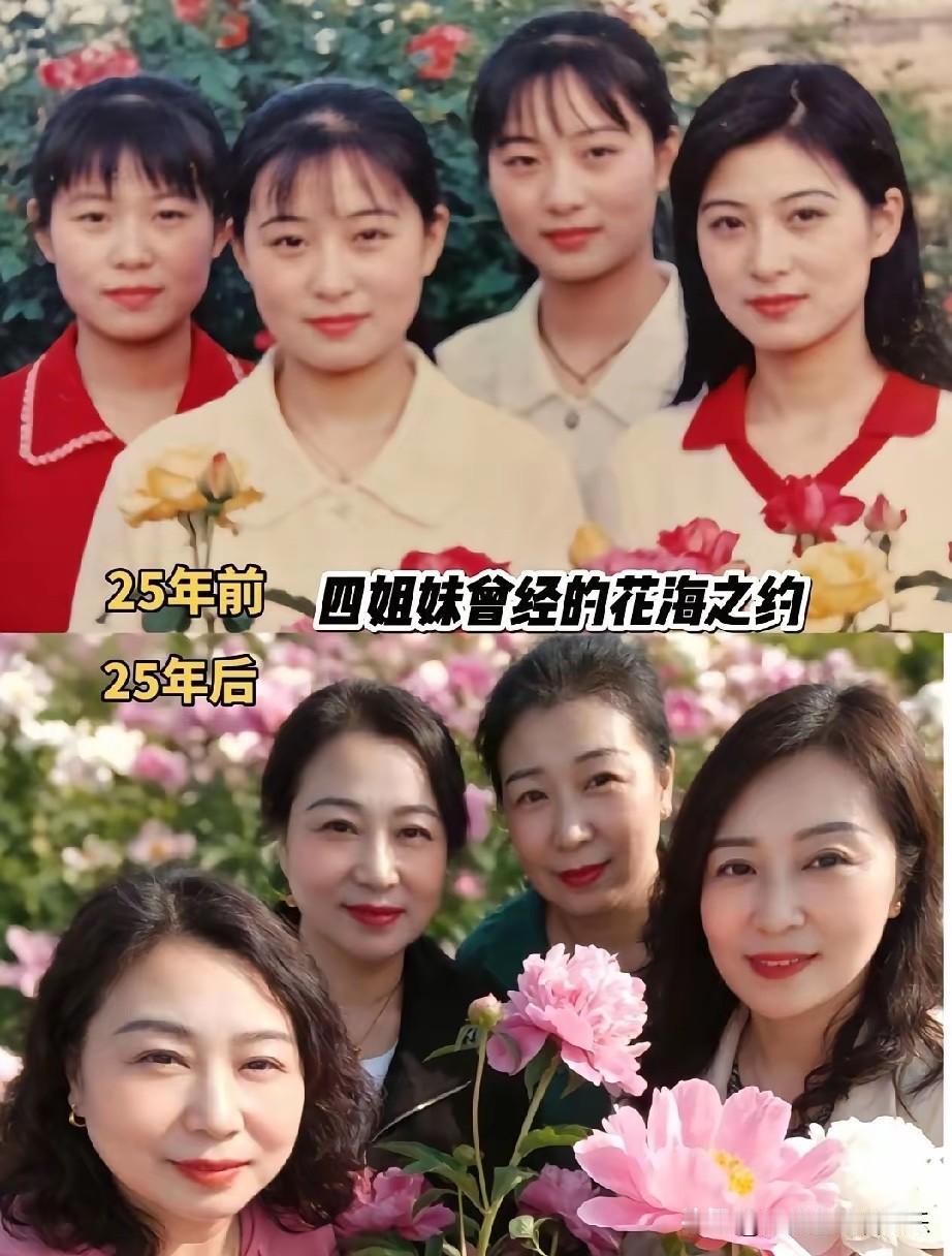 25年时间，曾经的黄花大闺女，都变成了老大妈！