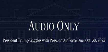 特朗普在韩国釜山今天最重要的会议后发表声明。“乌克兰的话题被非常认真地提及。