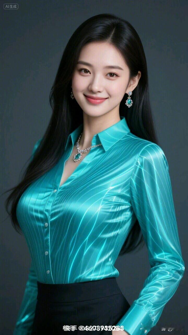 优雅蓝调，闪耀职场女性风范！💙✨