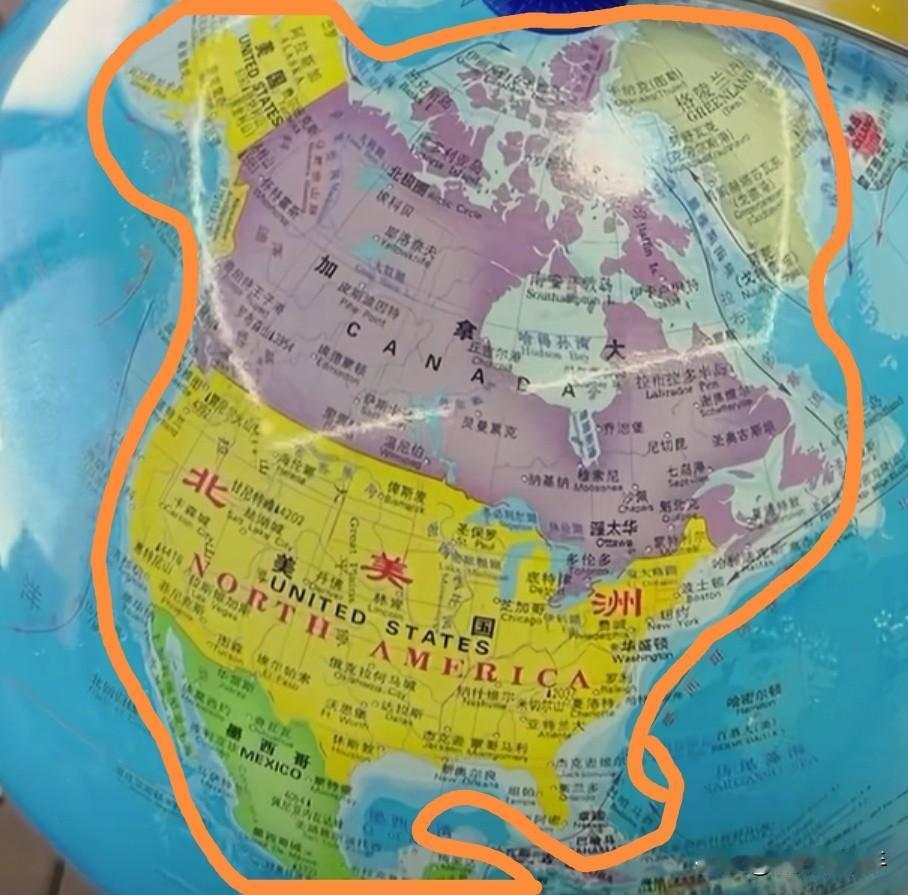 为什么美国对霸权如此痴迷？这张图就是马上要整合完成的美国地图，非常恐怖夸张，食