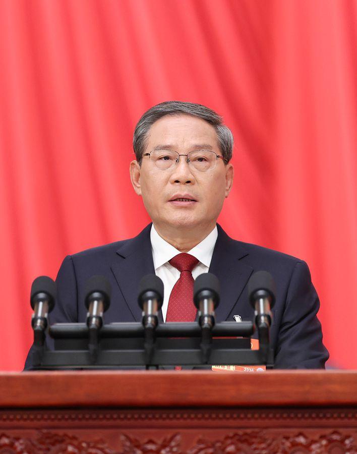 3月5日，国务院总理李强在会上宣读政府工作报告，其中关于台湾问题的表述，直