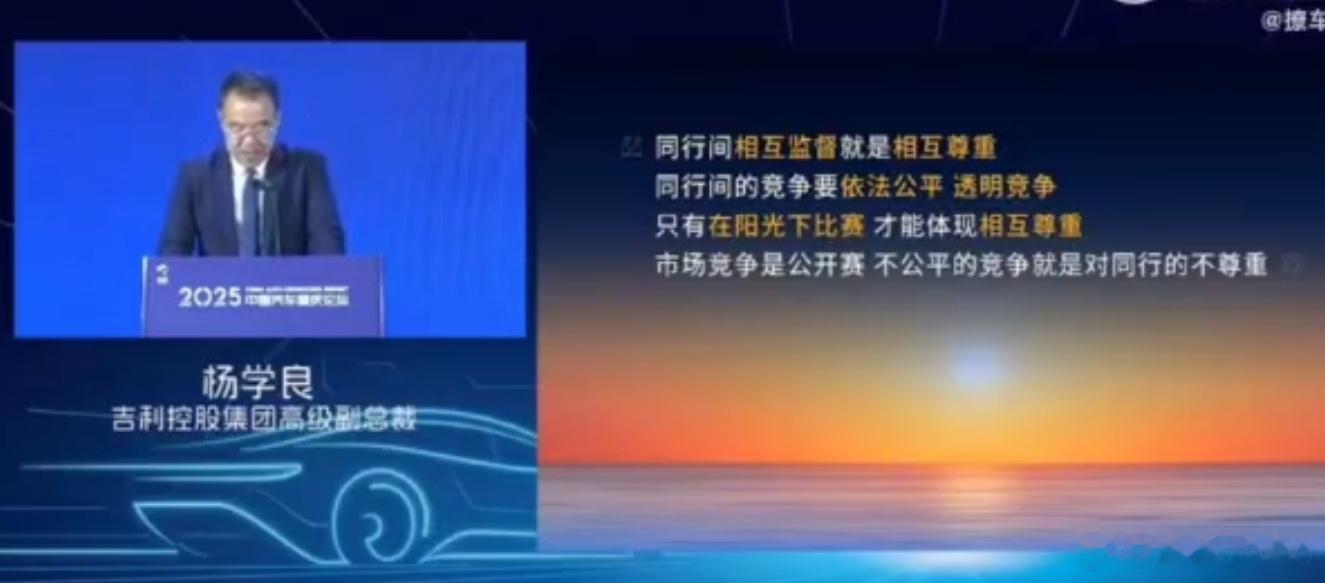 吉利再提比亚迪常压油箱事件，明确支持长城|2025中国汽车重庆论坛，吉利控股
