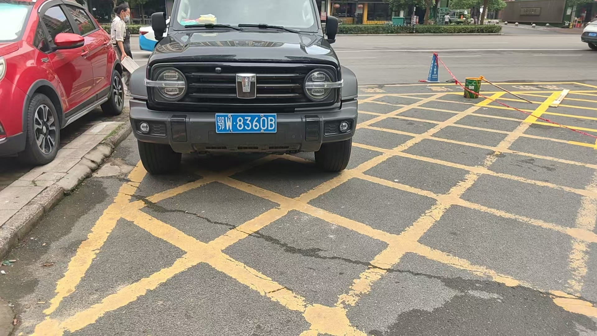 坦克堵门​​​
