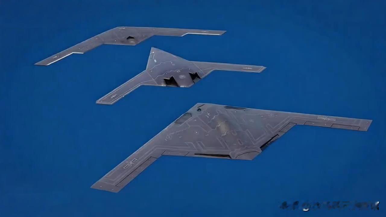网友制作的几款大型隐身无人机，“马兰神鹰”WZ-X系列CG图片，试飞画面一披露，