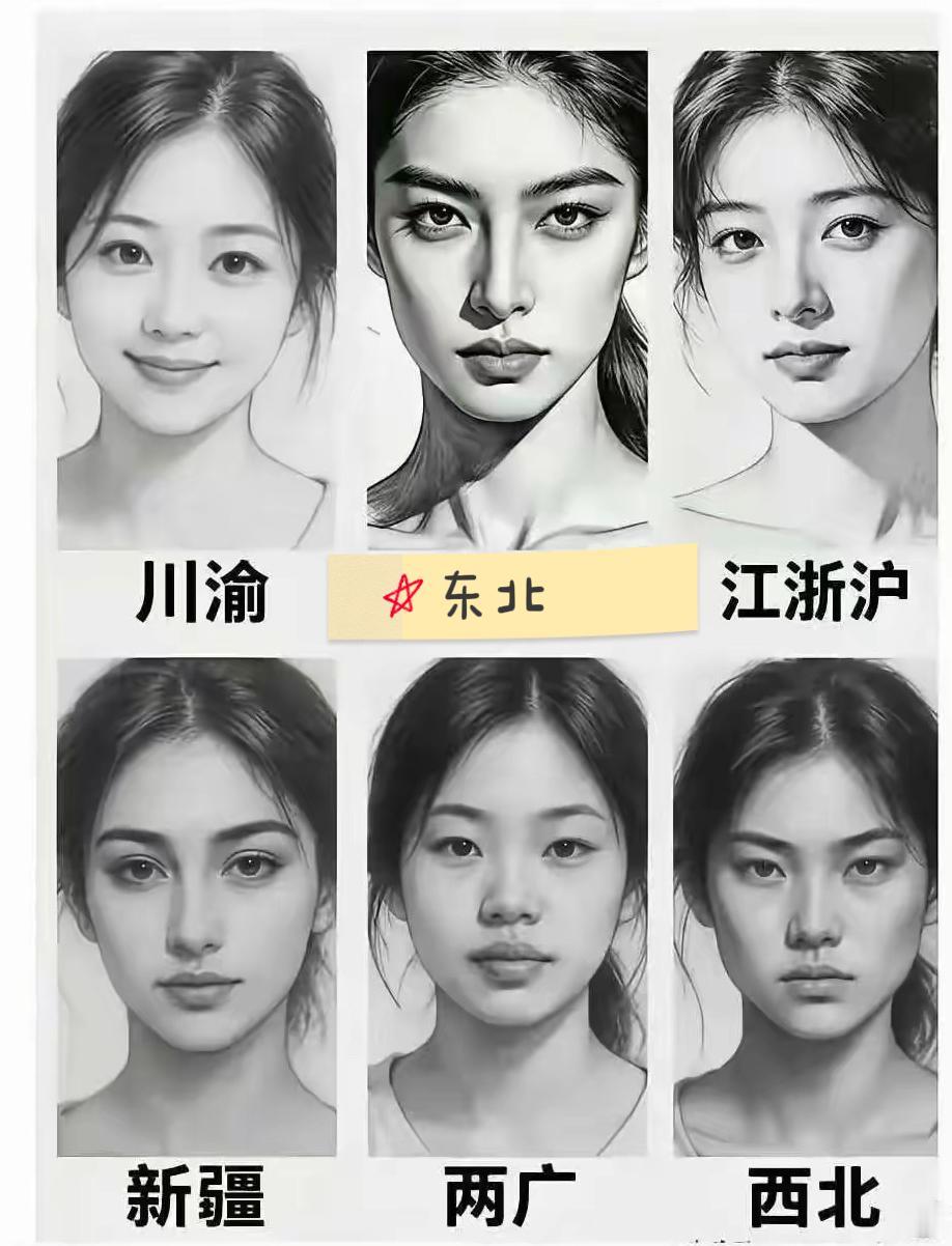 哪里妹子最好看，我喜欢江浙沪的，你呢