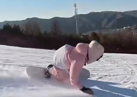 全红婵可不可以改行做个滑雪运动员。看她滑雪时的一招一式，轻灵得像只燕子，游刃度不