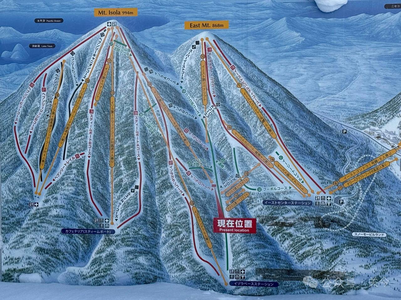 北海道这是与二世谷水平相当的滑雪场[呲牙笑]