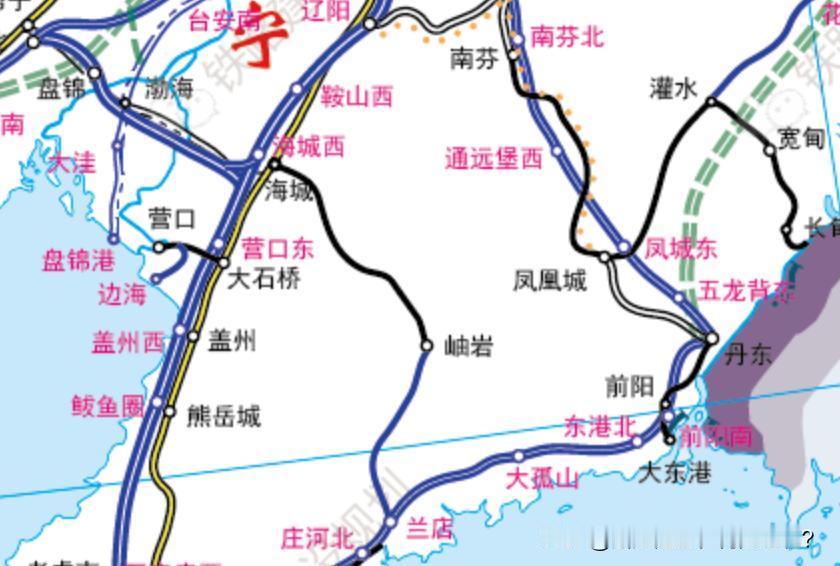 炸穿东北格局！丹营高铁如果海城走线，辽宁最强县级枢纽将诞生🔥丹营高铁最优线位