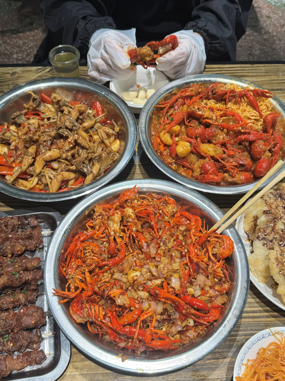 分享星沙我最爱的长沙小龙虾。。。