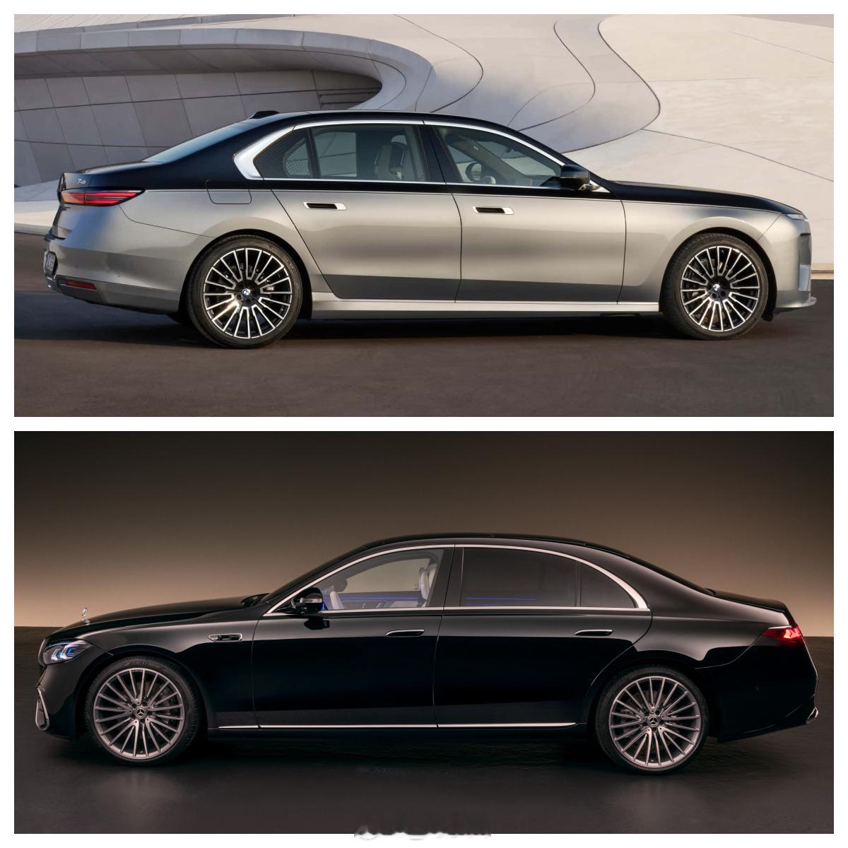 新款奔驰S级新款宝马7系都上新款了！新款奔驰S级vs新款宝马7系，外观，大