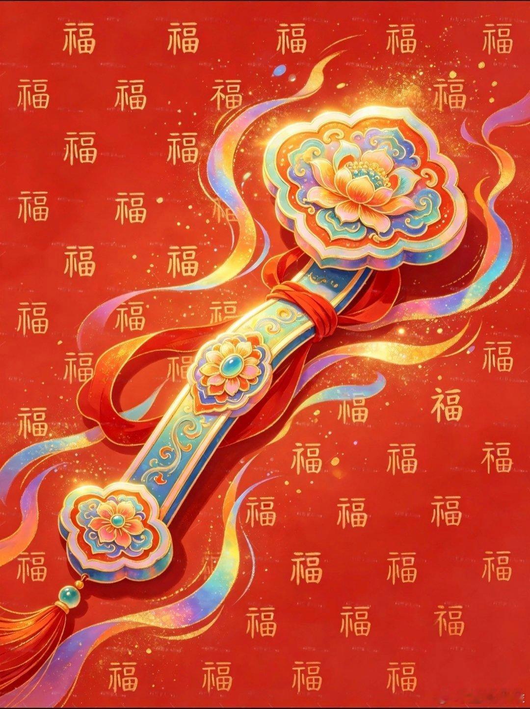 “福来运转·多福多财多顺遂...”接财接福接财神！