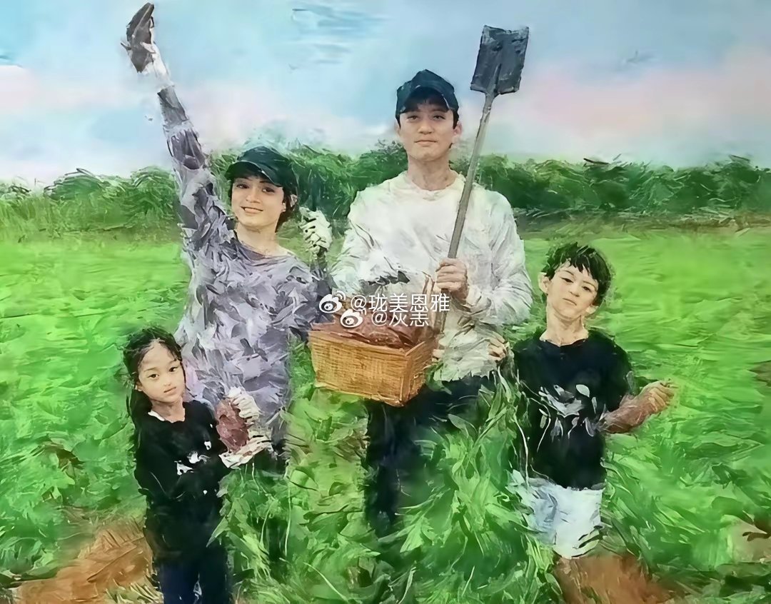 孙俪的绘画水平，王诗龄看了都要叫师傅