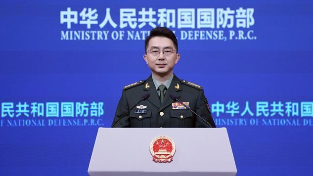 外军用动画“击沉”中国军舰，国防部罕见送上一句英文：想得美！1月29日的国防