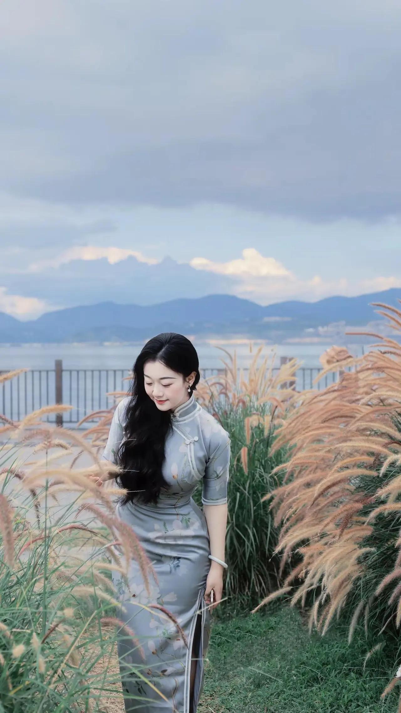 珠圆玉润之姿，丰腴富贵之态，大美之美！气质胖女人苗条微胖微胖女生美容颜丰