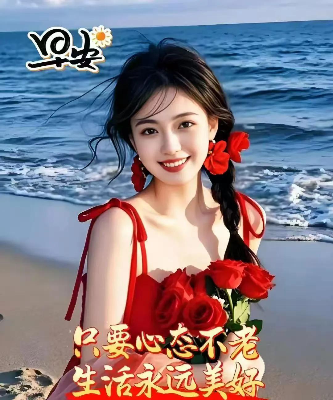 早安心语：只要心态不老，生活永远美好。晨曦破晓，新日跃升，又是美好的一天。生活
