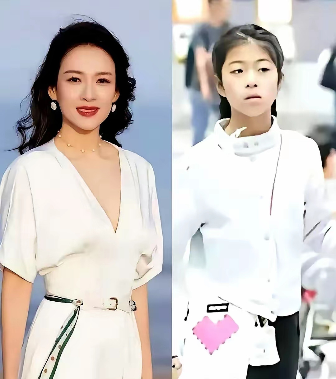 刷到章子怡女儿近照，我愣了好几秒。那个在国际影坛大杀四方的顶级骨相，居然真·
