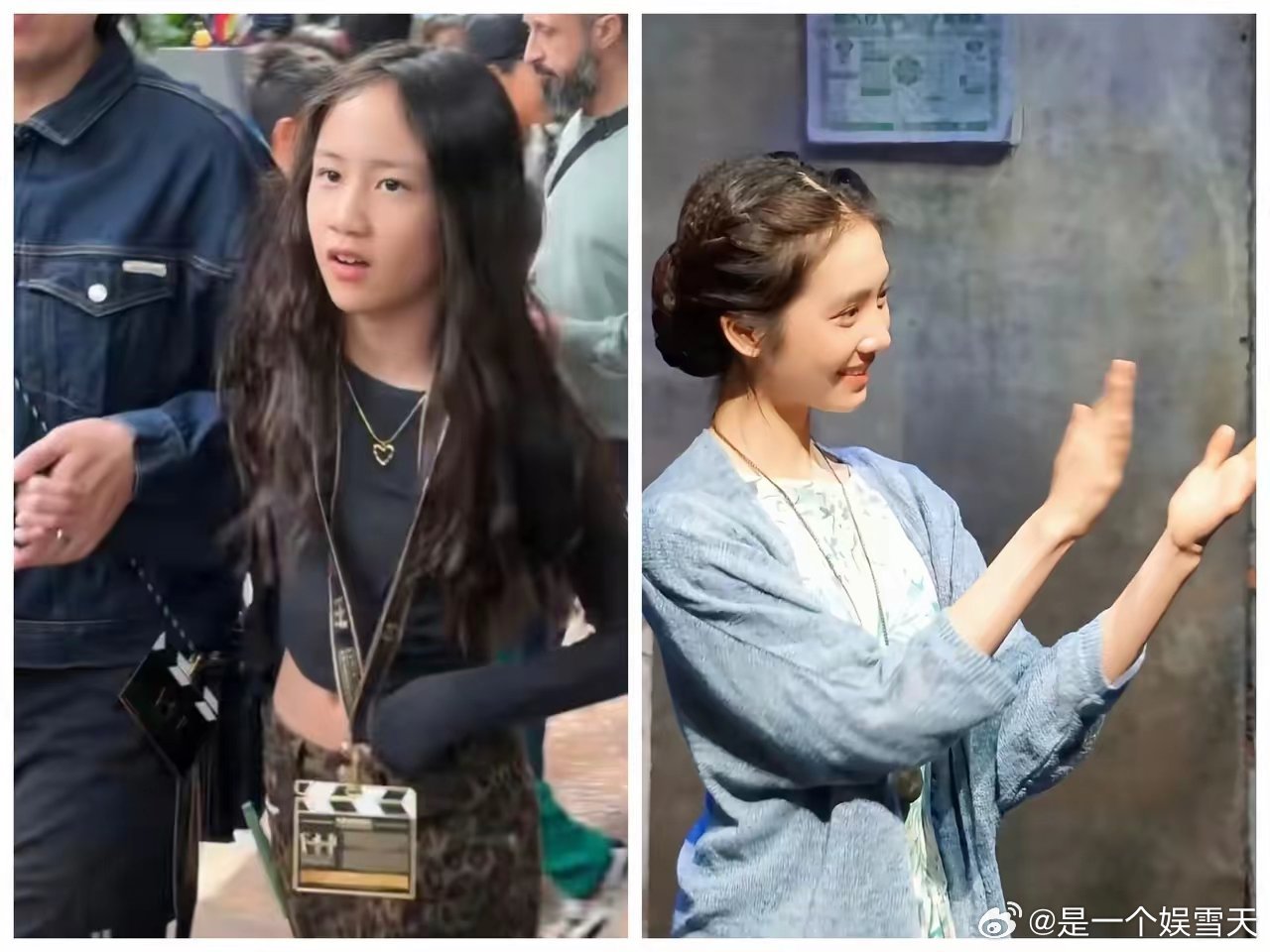 如果我是黄磊，看着两个女儿，第一件事，就是感叹基因真的太奇妙。​​姐姐黄多多，完美继承孙莉的五官，温