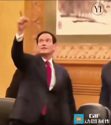 一眼震撼！卢比奥逛人民大会堂，秒变“雏”！美国国务卿卢比奥访华，刚踏进人民